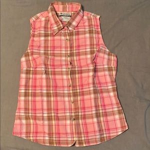 Sleeveless Columbia Top